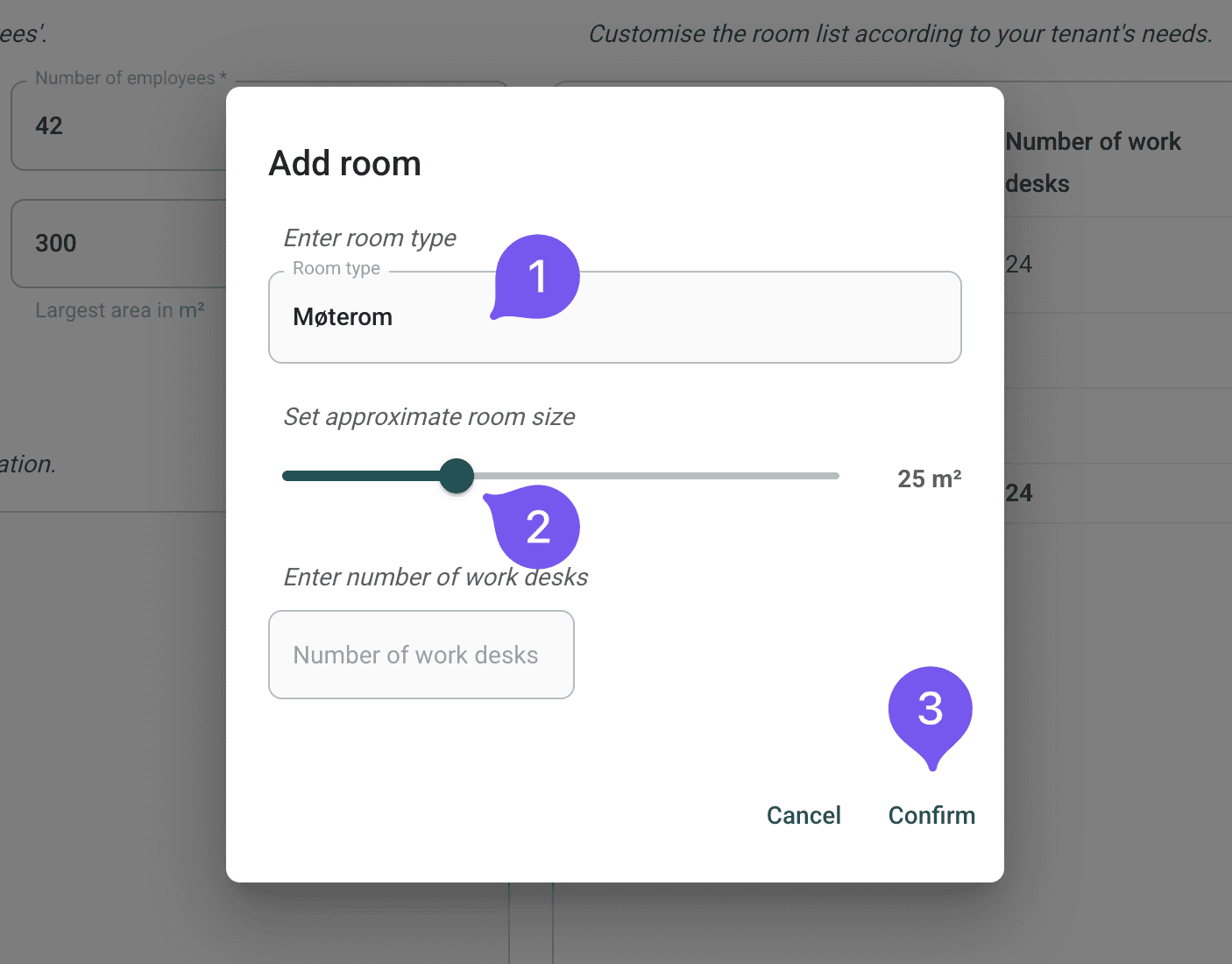 Add room step